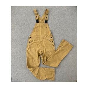 Patagonia Canvas Bib Overalls Women S Tan Brown All Seasons Hemp 56425 Heritage